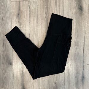 Aerie OFFLINE Black High-Rise Leggings 7/8 length